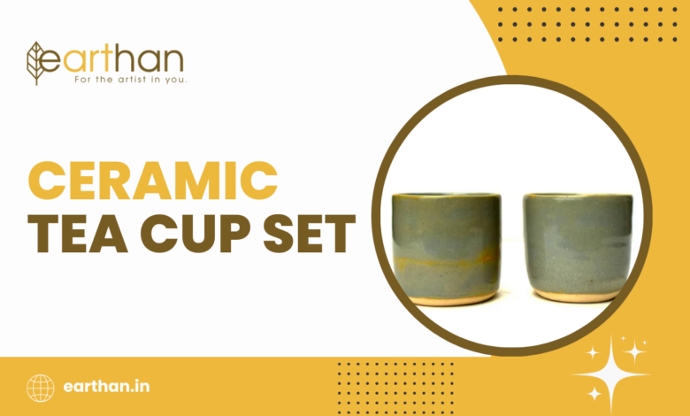 Ceramic Tea Cup Set